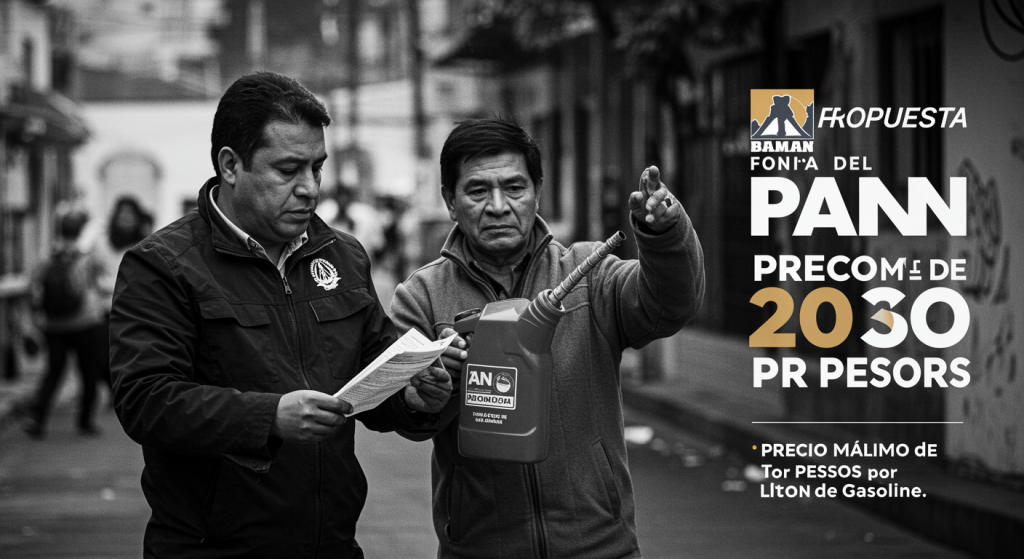 Propuesta del PAN: Precio Máximo de 20 Pesos por Litro de Gasolina