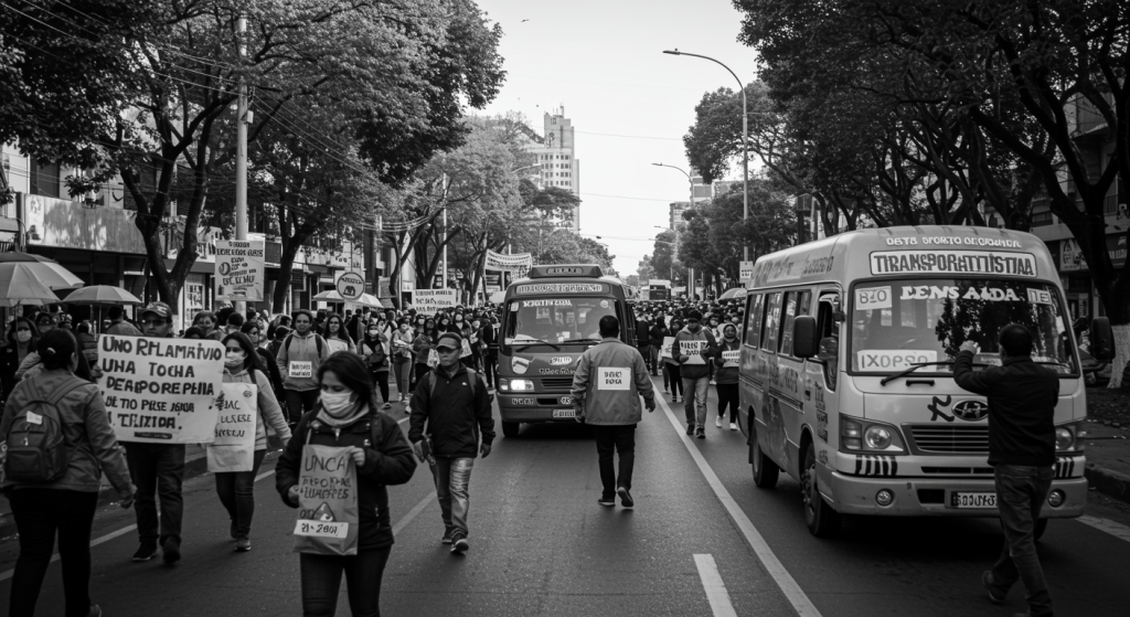 Protestas de Transportistas en Tlaxcala: Una Llamativa Lucha por Derechos en Medio de la Tensión