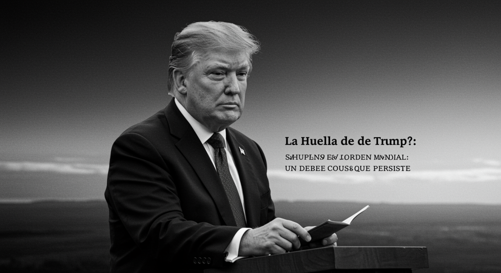 La Huella de Trump en el Orden Mundial: Un Debate que Persiste La Huella de Trump en el Orden Mundial: Un Debate que Persiste