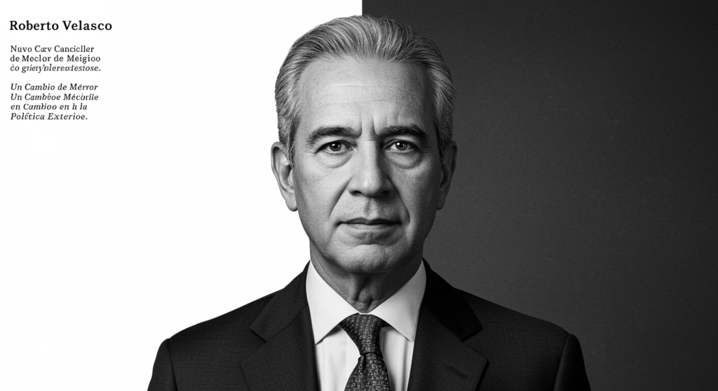 Roberto Velasco, Nuevo Canciller de México: Un Cambio en la Política Exterior Roberto Velasco, Nuevo Canciller de México: Un Cambio en la Política Exterior