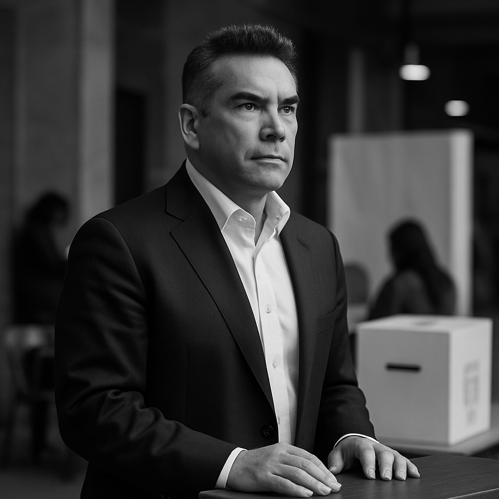 Alejandro Moreno en Colombia: qué dice sobre el PRI su presencia en una elección extranjera Alejandro Moreno supervisa elección presidencial en Colombia