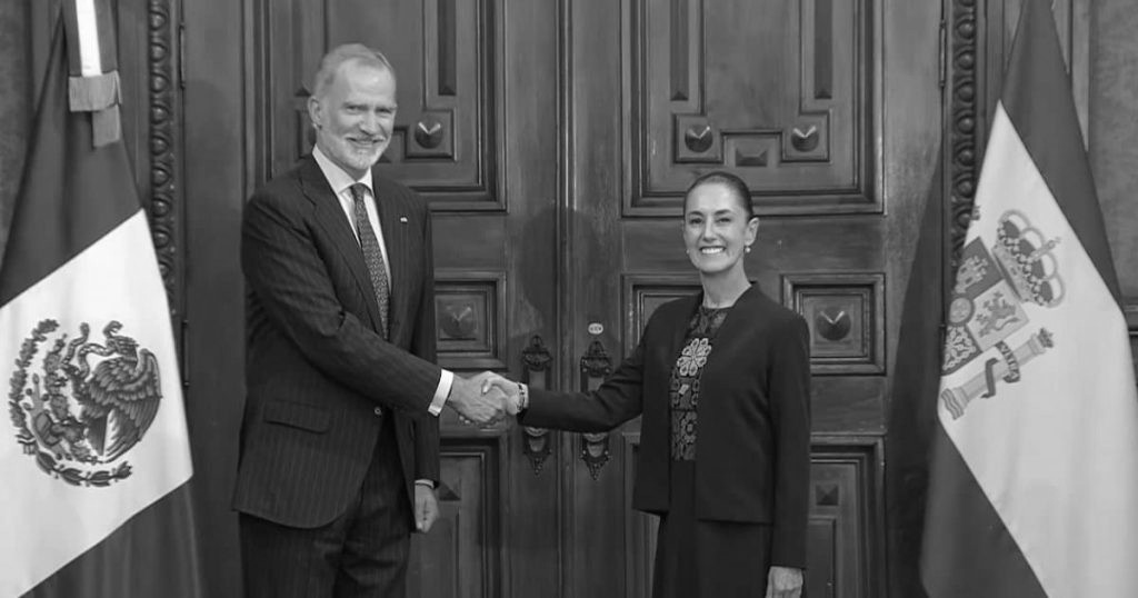 Sheinbaum y Felipe VI en Palacio Nacional: la señal política detrás del encuentro Sheinbaum y Felipe VI: la señal política del encuentro