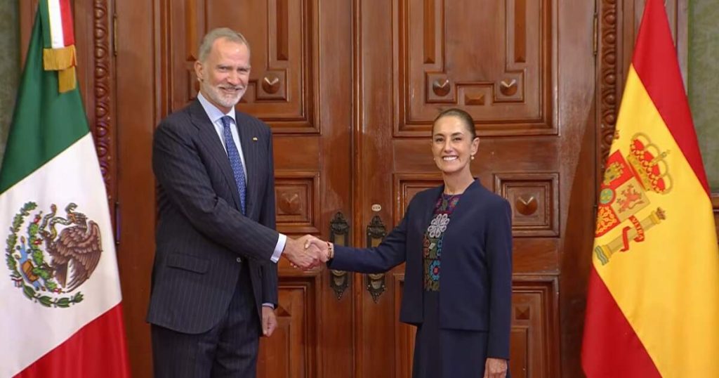 Sheinbaum y Felipe VI en Palacio Nacional: la señal política detrás del encuentro Sheinbaum y el rey Felipe VI: señal política del encuentro